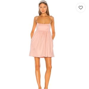 LPA Daria Dress in baby pink